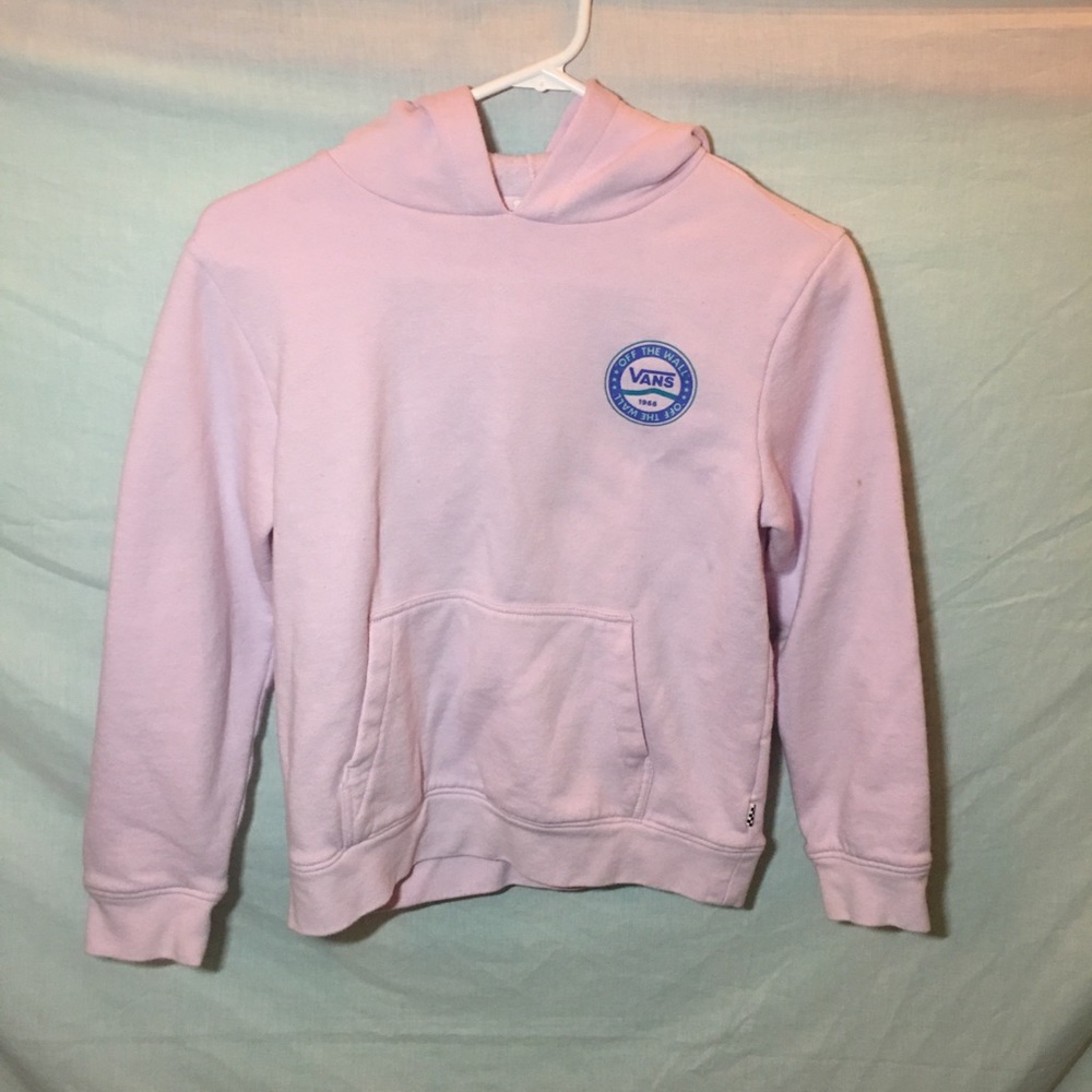 Vans Light Pink Symbol Sweater Size Medium/Small Girls